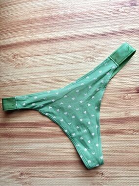 Vs pink cotton thong